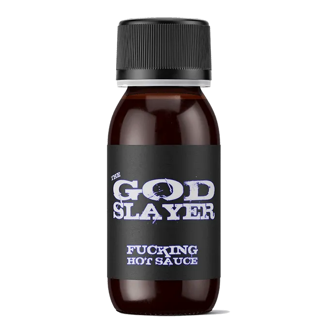 "God Slayer" EXTREME Hot Sauce (Heat Level 15)