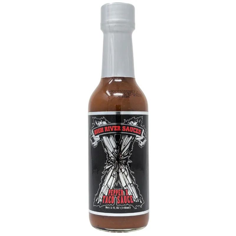 High River Sauces - Pepper X - Taco Sauce (Heat Level 16)