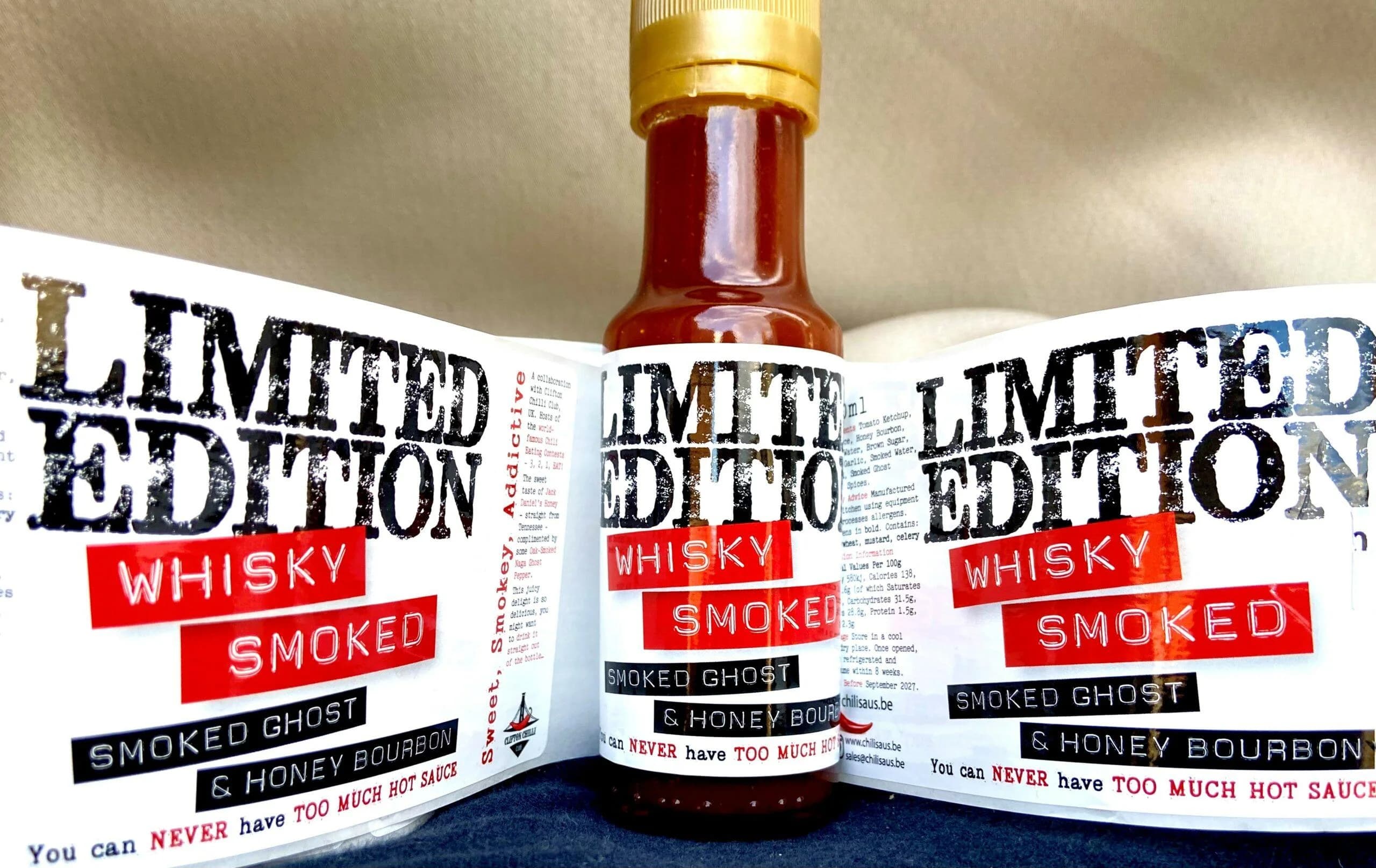 Chilisaus.be - LIMITED EDITION - Whisky Smoked (Heat Level 6)