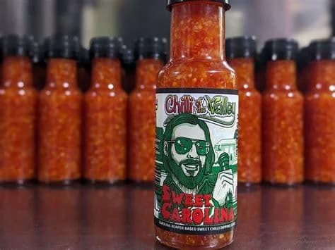Chilli of the Valley - Sweet Carolina - Sweet Chili Sauce with Carolina Reaper (Heat Level 10)