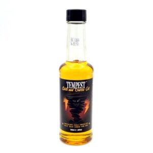 Tempest Garlic Chili Oil, NEW 150ml bottles (Heat Level 5)