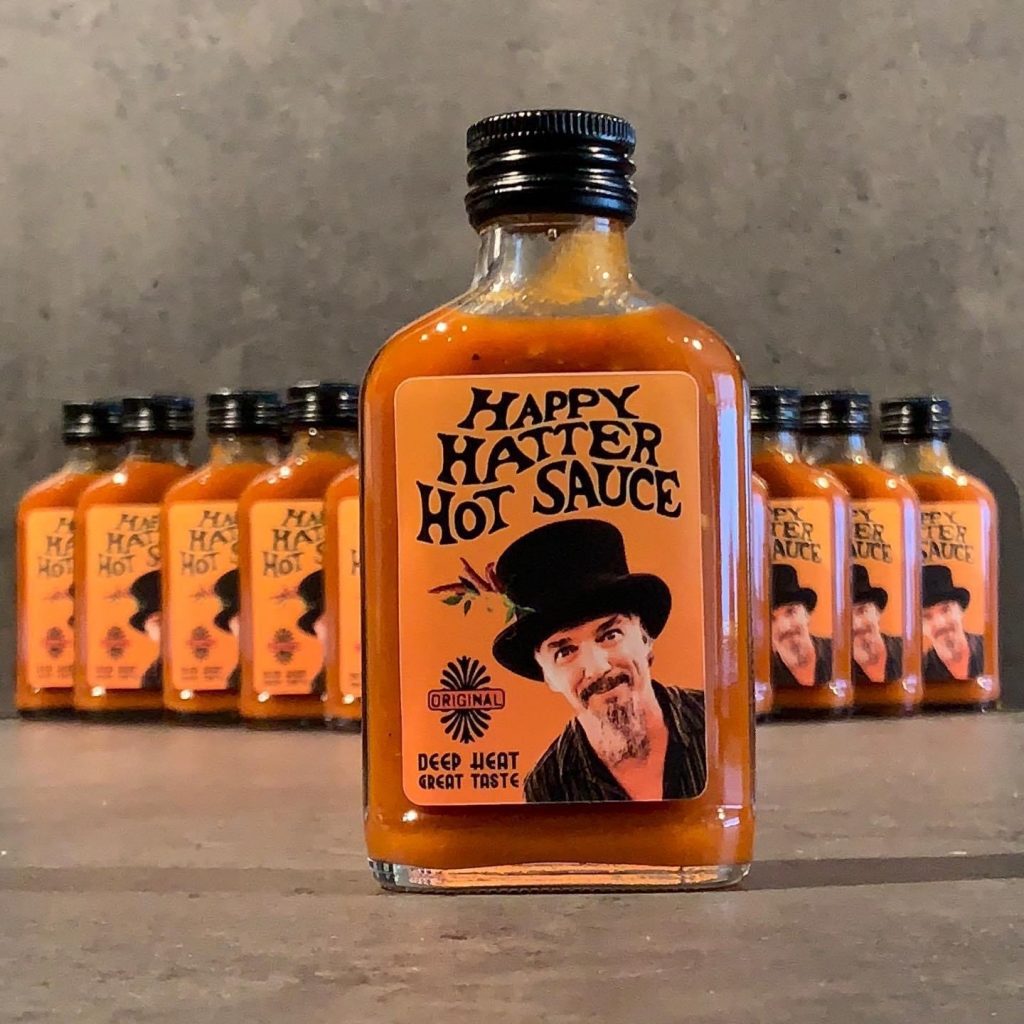 Happy Hatter Hot Sauce - ORIGINAL  (Heat Level 6)