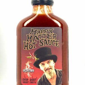 Happy Hatter Hot Sauce - SMOKED (Heat Level 7)