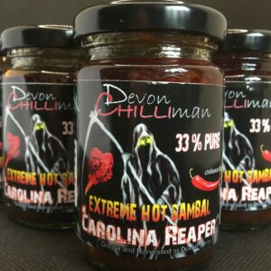 33% Pure Carolina Reaper Sambal - (Heat Level 15)