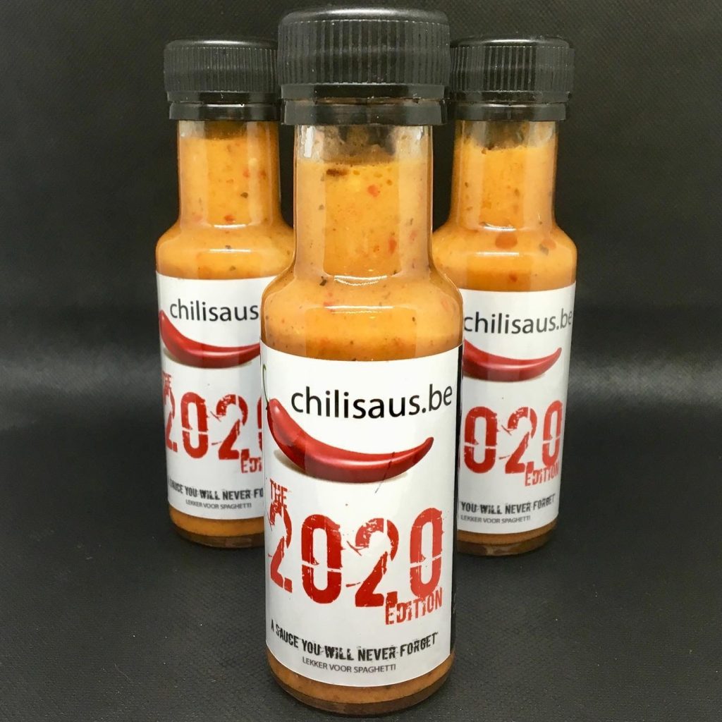 Chilisaus.be - The 2020 Edition - Garlic Italian - (Heat Level 8) - Image 2