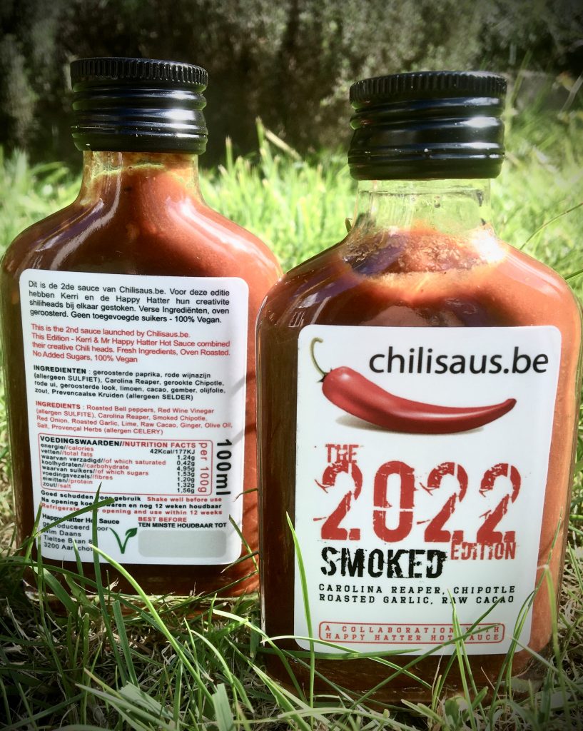 Chilisaus.be - The 2022 Edition "CHOCOLATE SMOKED" (Heat Level 10) - Image 2