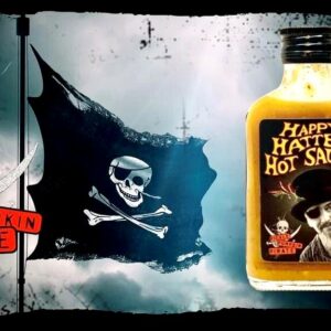Happy Hatter Hot Sauce - PICKLE PUMPKIN PIRATE (Heat Level 8)