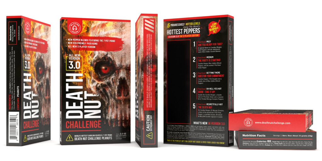 Blazing Foods - Death Nut Challenge 3.0 (Heat Level - OFF THE SCALE)