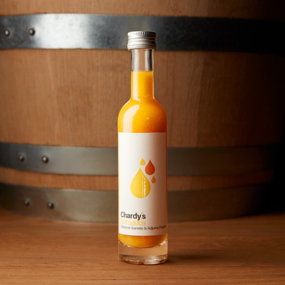 Chardy's Hot Sauce (NL) - Madame Jeanette + Adjuma Pepper (Heat Level 8) 100ml
