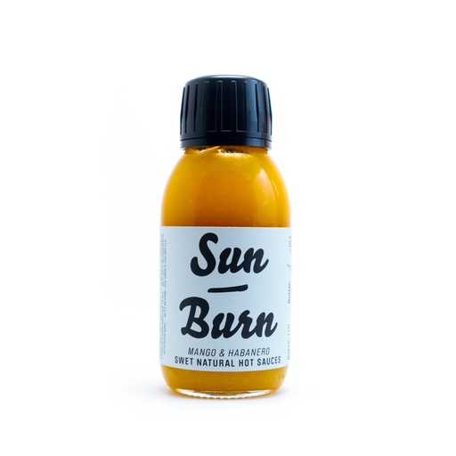 SWET Hot Sauce Co - SUNBURN - Mango + Ginger - (Heat Level 6)