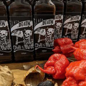 Black Death - Carolina Reaper + Black Garlic (Heat Level 15) 100ml