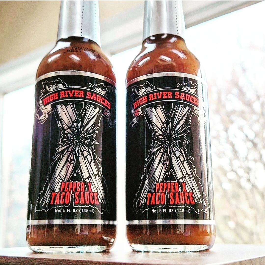 High River Sauces - Pepper X - Taco Sauce (Heat Level 15) 148ml - Image 3